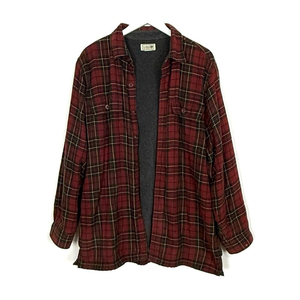 L.L. Bean Flannel Plaid Shirt